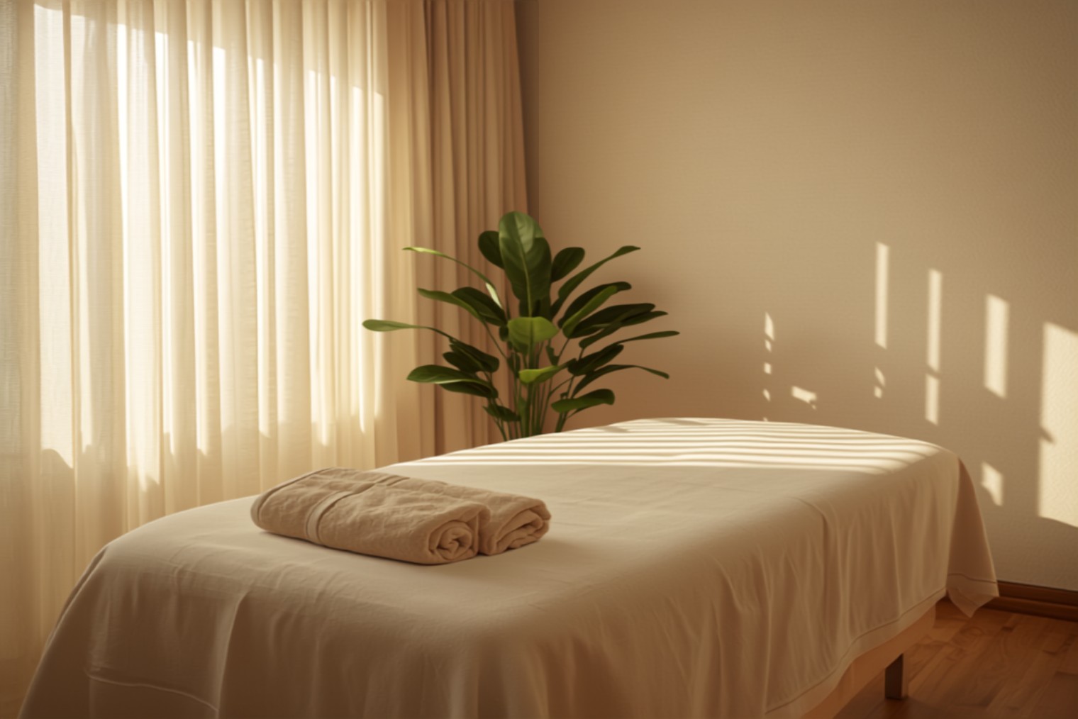 Serene private treatment room at Full Circle Health